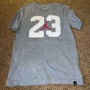 Boys Grey  Jordan Shirt